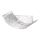 Gea Luce CAMILLA P P arg - Iluminação de teto CAMILLA 3xE14/28W/230V 43 cm prateado