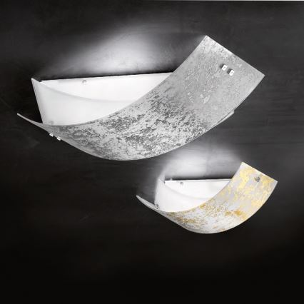 Gea Luce CAMILLA P P oro - Iluminação de teto CAMILLA 3xE14/28W/230V 43 cm dourada