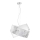 Gea Luce CAMILLA S G arg - Candelabro suspenso CAMILLA 2xE27/70W/230V prateado