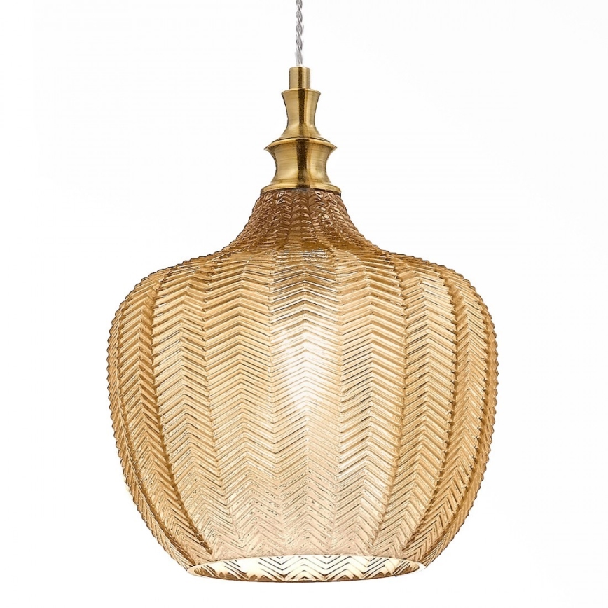 Gea Luce CLEOFE S/10 A - Candelabro suspenso CLEOFE 1xE27/60W/230V diâmetro 24 cm