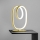 Gea Luce DIVA L ORO SPAZZOLATO - Candeeiro de mesa LED com regulação DIVA LED/17W/230V dourada