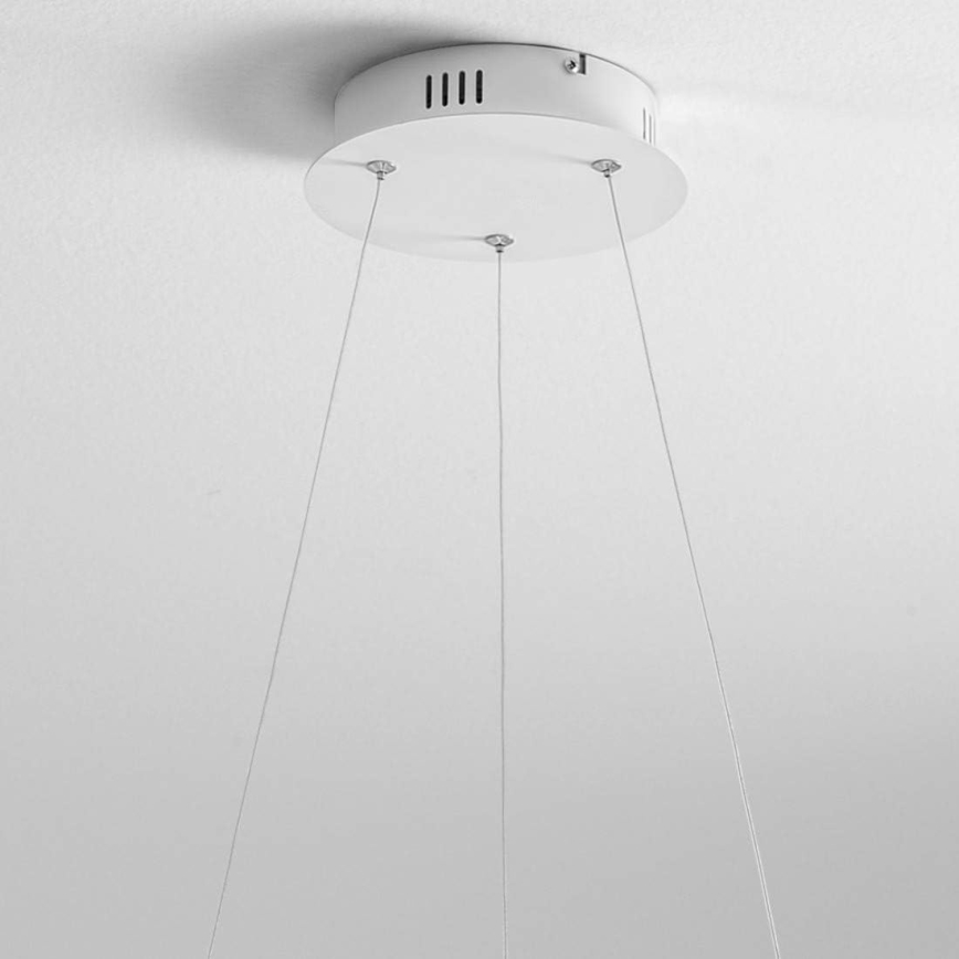 Gea Luce DIVA S G TITANIO - Candelabro suspenso LED com regulação DIVA LED/44W/230V cinzento