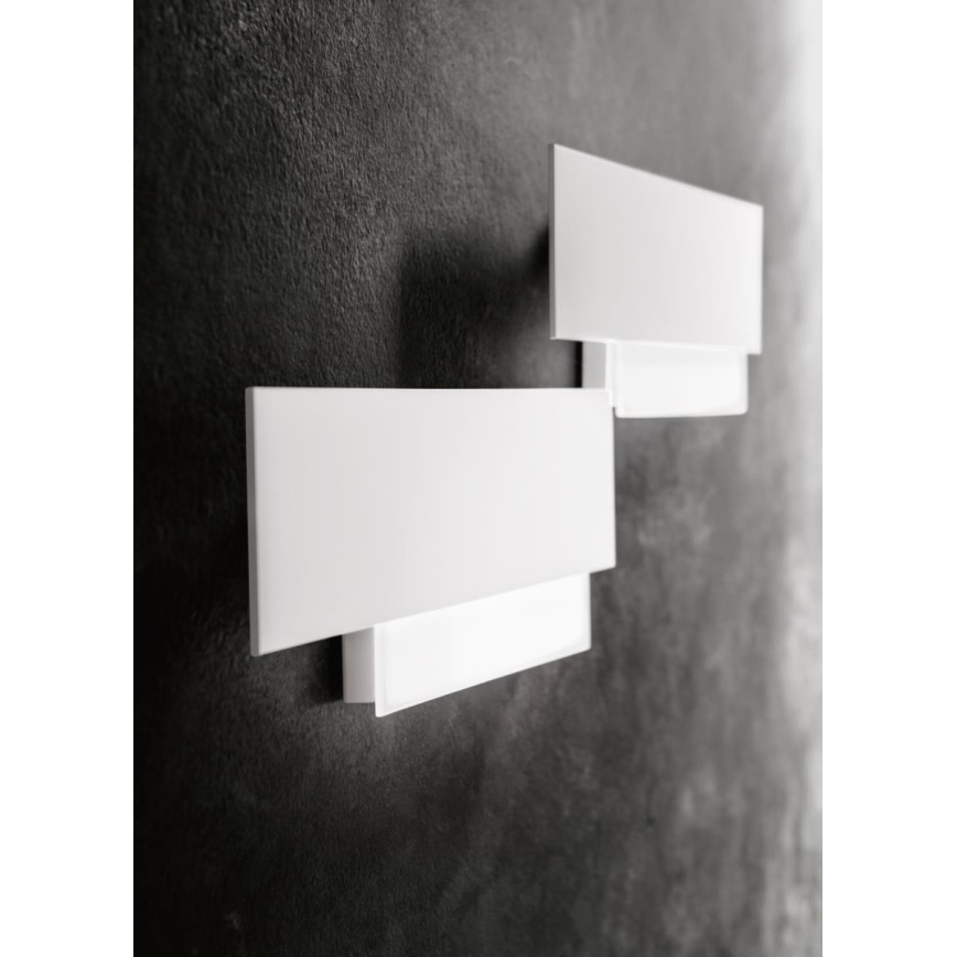Gea Luce DOHA A G B - Iluminação de parede LED DOHA LED/25W/230V 70 cm branco