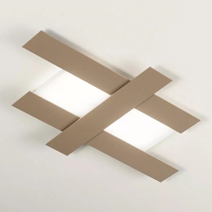 Gea Luce DOHA P M T - Iluminação de teto LED DOHA LED/40W/230V 84 cm bege