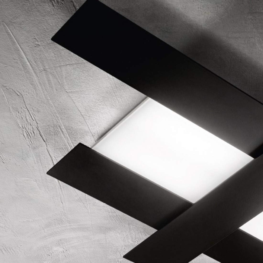 Gea Luce DOHA P P N - Iluminação de teto LED DOHA LED/30W/230V 65,5 cm preto