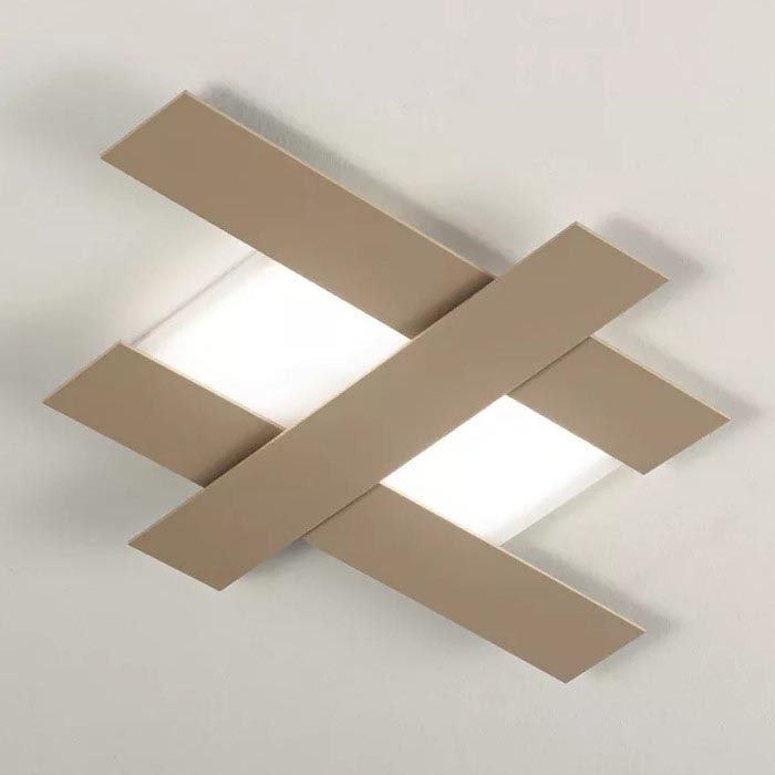 Gea Luce DOHA P P T - Iluminação de teto LED DOHA LED/30W/230V 65,5 cm bege