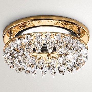 Gea Luce GFA100 - Iluminação embutida 1xGU10/6,5W/230V dourada