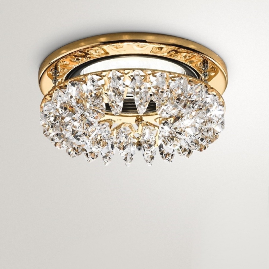 Gea Luce GFA100 - Iluminação embutida 1xGU10/6,5W/230V dourada