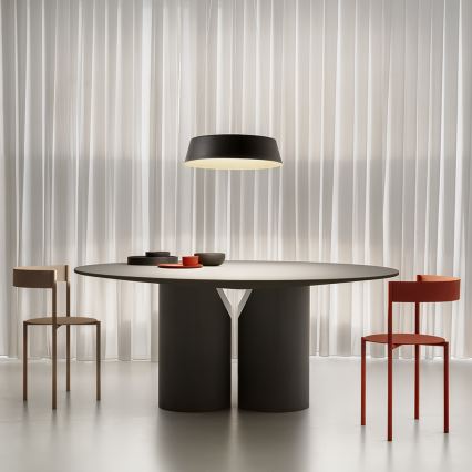 Gea Luce JULIETTE S N - Candelabro suspenso LED com regulação JULIETTE LED/50W/230V preto/dourada