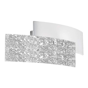 Gea Luce LARA A P arg - Iluminação de parede LARA 2xE14/42W/230V prateado
