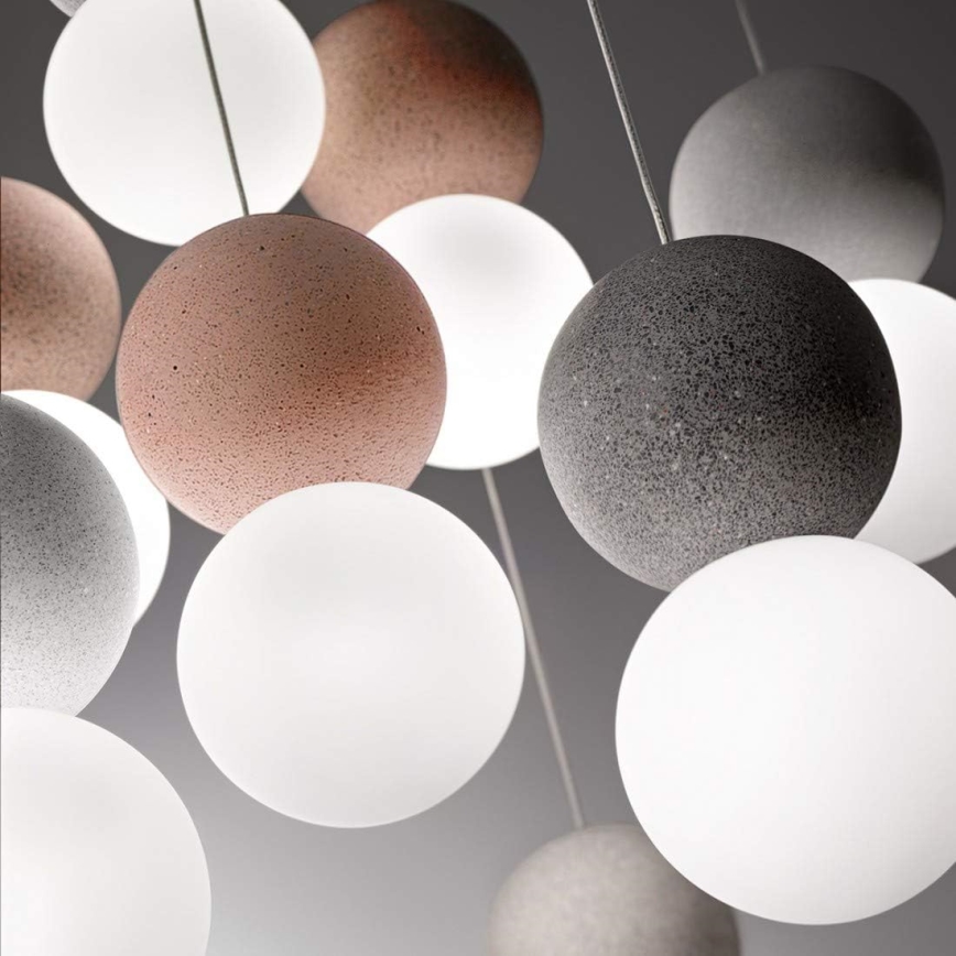 Gea Luce SFERA S10 G - Candelabro suspenso SFERA 10xG9/28W/230V