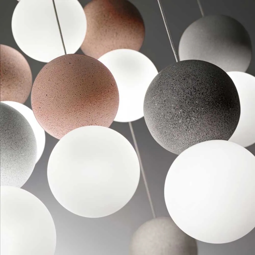 Gea Luce SFERA S6 G - Candelabro suspenso SFERA 6xG9/28W/230V