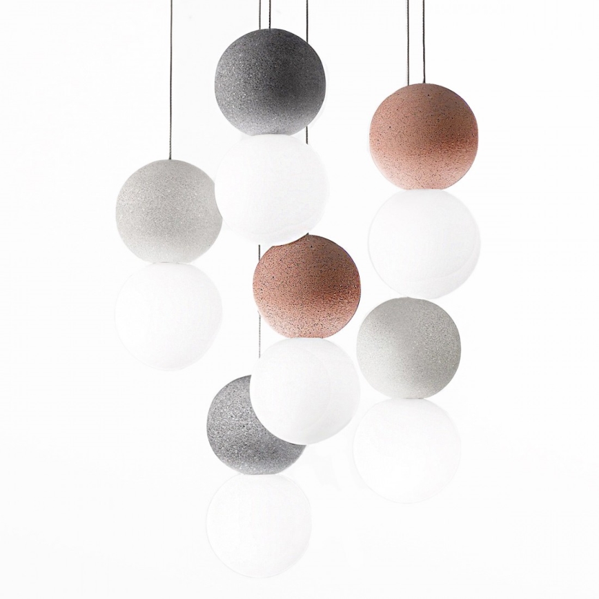 Gea Luce SFERA S6 G - Candelabro suspenso SFERA 6xG9/28W/230V