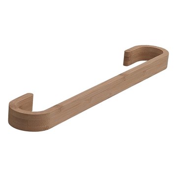 Gedy - Cabide de parede para toalhas HIMALAYA 7x40 cm bambu/castanho