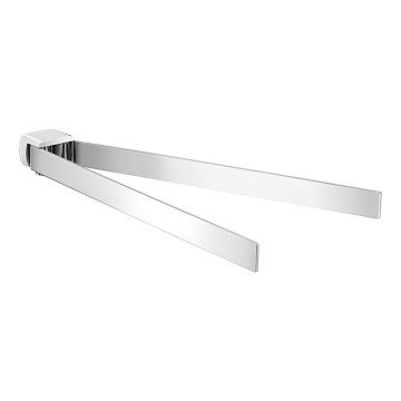 Gedy - PArede rotativo toalha suporte PIRENEI 36 cm cromado brilhante