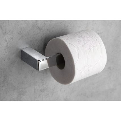 Gedy - Suporte de papel higiénico PIRENEI cromado brilhante