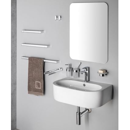 Gedy - Suporte de parede para toalha PIRENEI 6,6x80 cm cromado brilhante