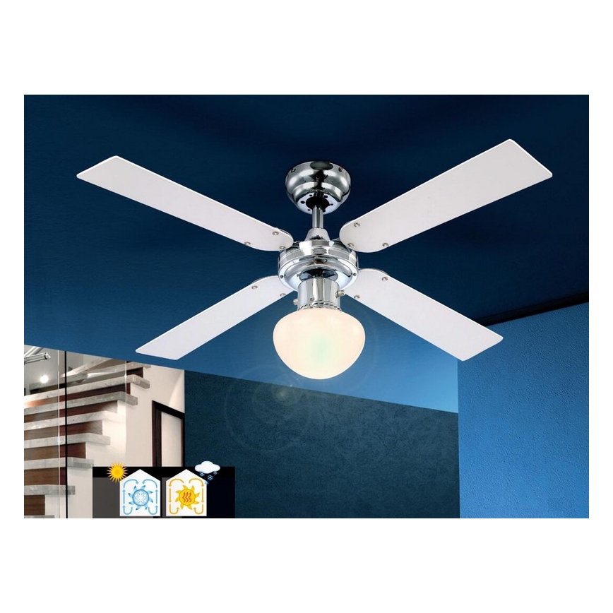 Globo - Ventilador de teto 1xE27/60W/230V