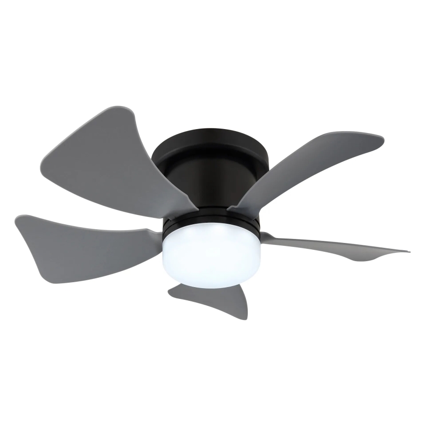 Globo - Ventoinha de teto LED com regulação LED/10W/230V 3000-6500K cinzento + comando
