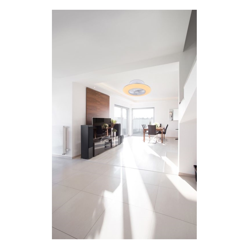 Globo - LED Iluminação de teto com regulação e ventoinha LED/40W/230V 3000-6000K + comando