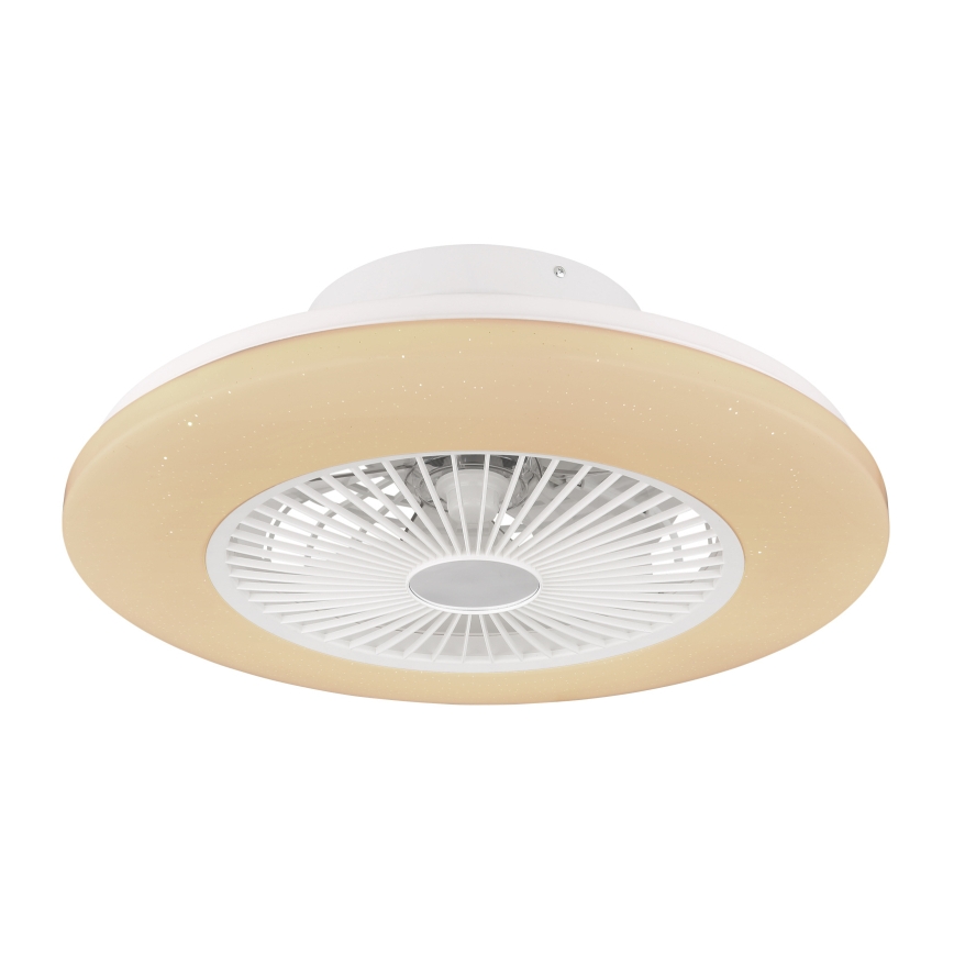 Globo - Iluminação de teto LED com regulação e ventoinha LED/30W/230V 3000-6500K + controlo remoto