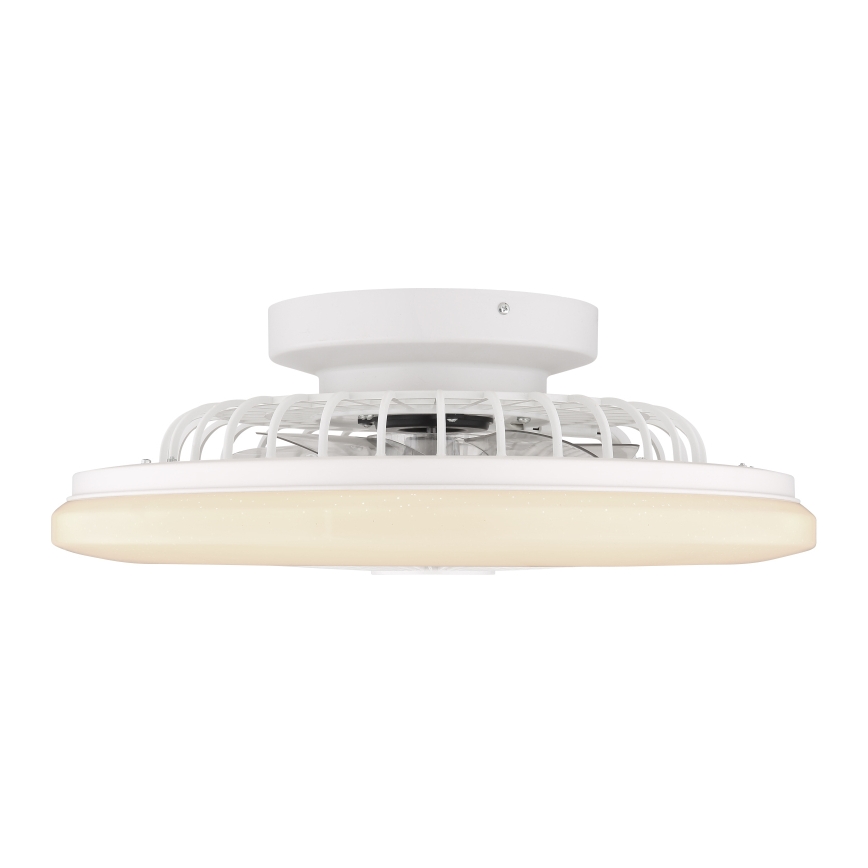 Globo - Iluminação de teto LED com regulação e ventoinha LED/30W/230V 3000-6500K + controlo remoto