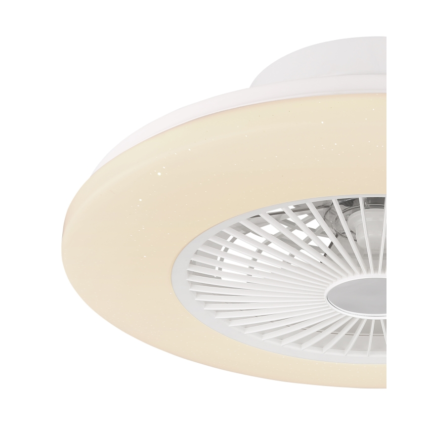 Globo - Iluminação de teto LED com regulação e ventoinha LED/30W/230V 3000-6500K + controlo remoto