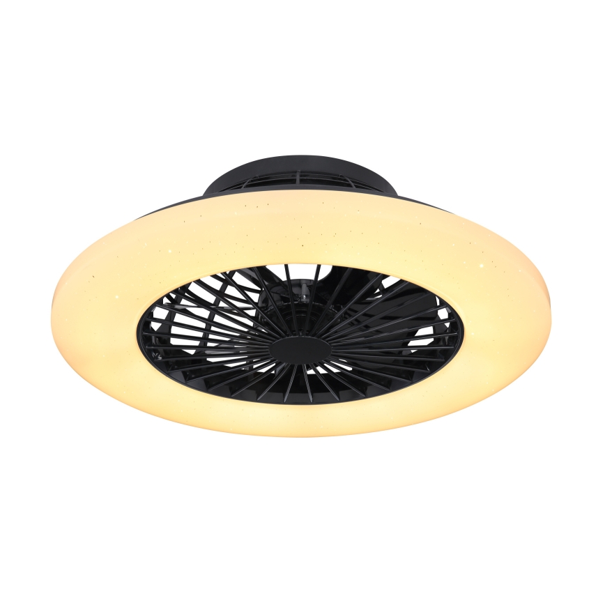 Globo - Iluminação de teto LED com regulação e ventoinha LED/30W/230V 3000-6500K + controlo remoto