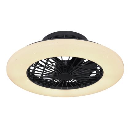 Globo - Iluminação de teto LED com regulação e ventoinha LED/30W/230V 3000-6500K + controlo remoto