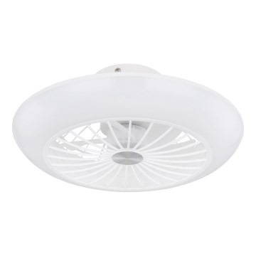 Globo 03632W - Iluminação de teto LED com ventoinha LAFEE LED/18W/230V