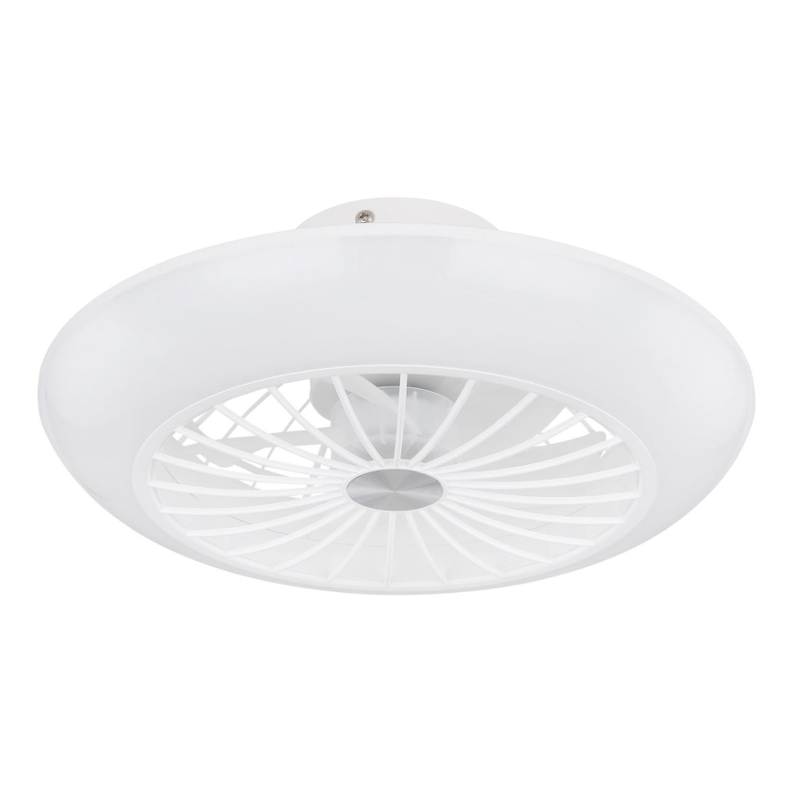 Globo 03632W - Iluminação de teto LED com ventoinha LAFEE LED/18W/230V