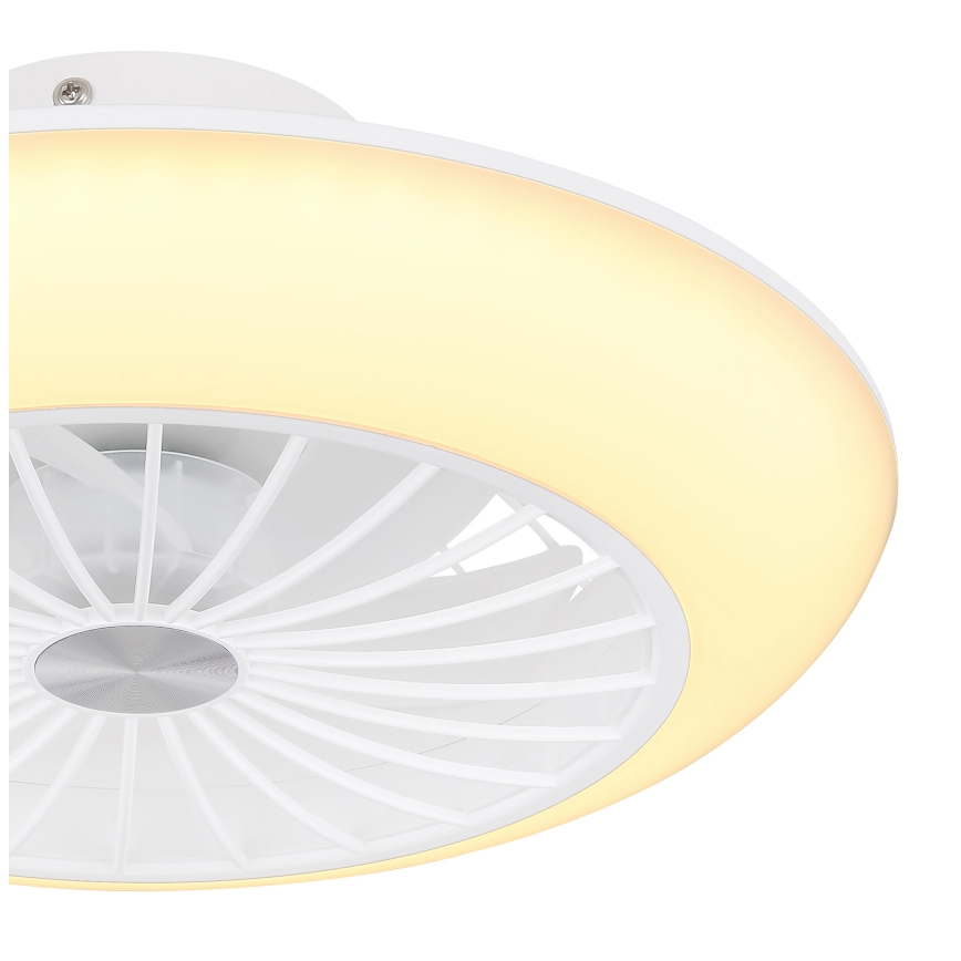 Globo 03632W - Iluminação de teto LED com ventoinha LAFEE LED/18W/230V