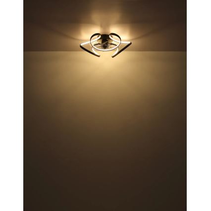 Globo - Ventoinha de teto LED com regulação LED/40W/230V 3000-6000K + comando