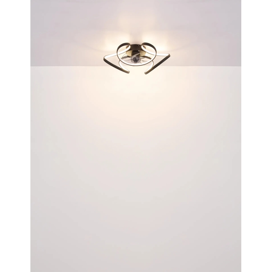 Globo - Ventoinha de teto LED com regulação LED/40W/230V 3000-6000K + comando