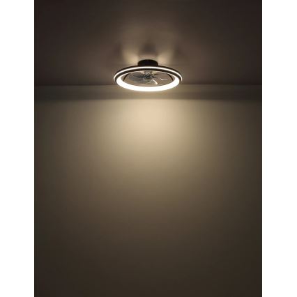 Globo - Ventoinha de teto LED com regulação LED/40W/230V 3000-6500K + comando