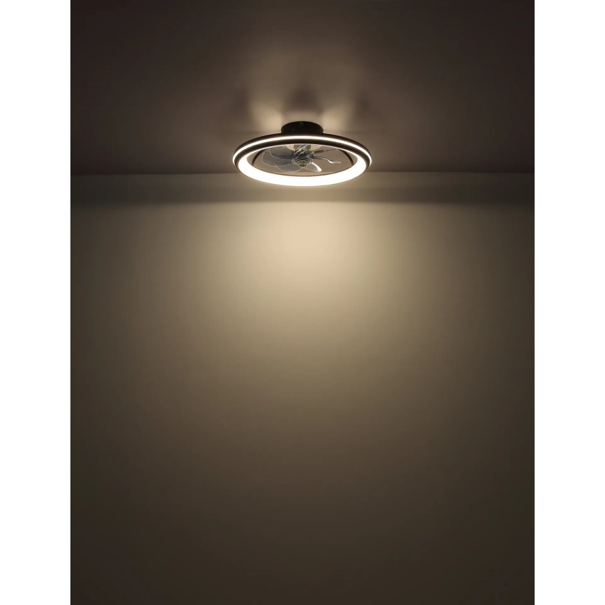 Globo - Ventoinha de teto LED com regulação LED/40W/230V 3000-6500K + comando