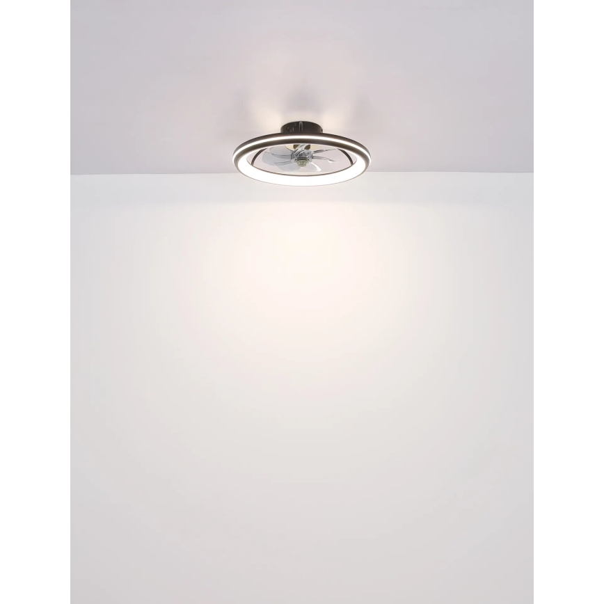 Globo - Ventoinha de teto LED com regulação LED/40W/230V 3000-6500K + comando
