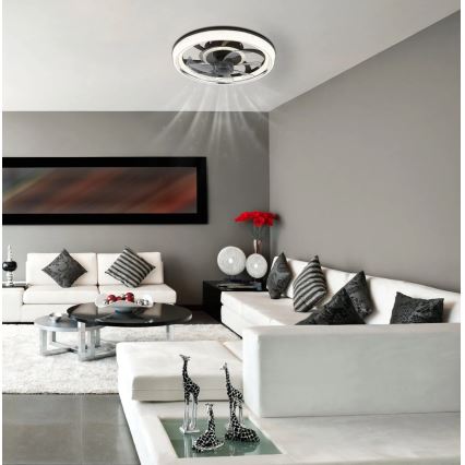 Globo - Ventoinha de teto LED com regulação LED/30W/230V 2700-6000K + comando