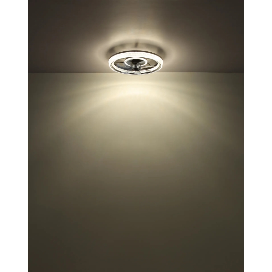 Globo - Ventoinha de teto LED com regulação LED/30W/230V 2700-6000K + comando