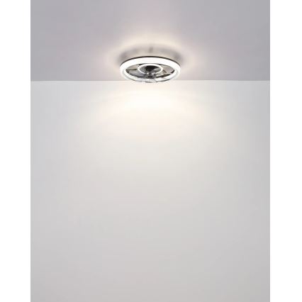 Globo - Ventoinha de teto LED com regulação LED/30W/230V 2700-6000K + comando