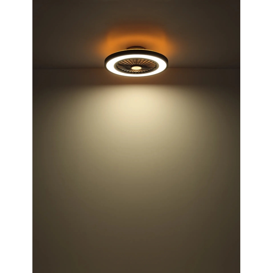 Globo - Ventilador de teto LED regulável LED/45W/230V 3000-6500K + controlo remoto