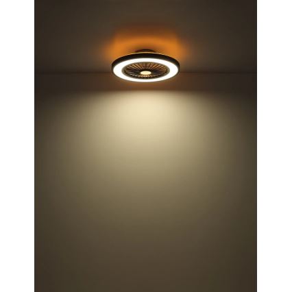 Globo - Ventoinha de teto LED com regulação LED/45W/230V 3000-6500K + comando