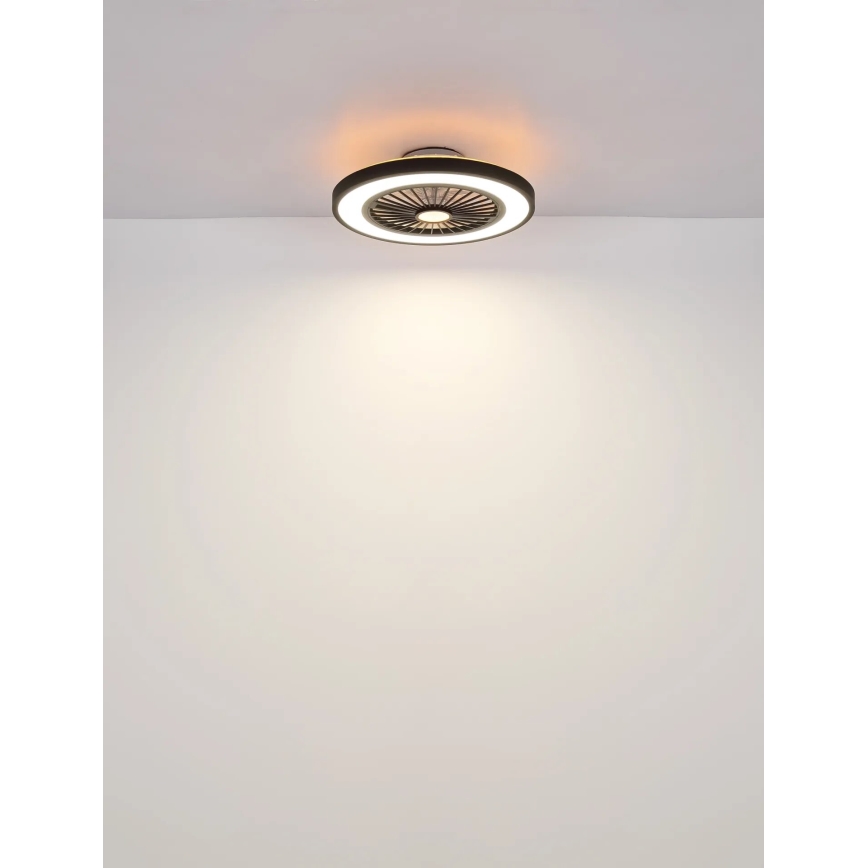 Globo - Ventoinha de teto LED com regulação LED/45W/230V 3000-6500K + comando