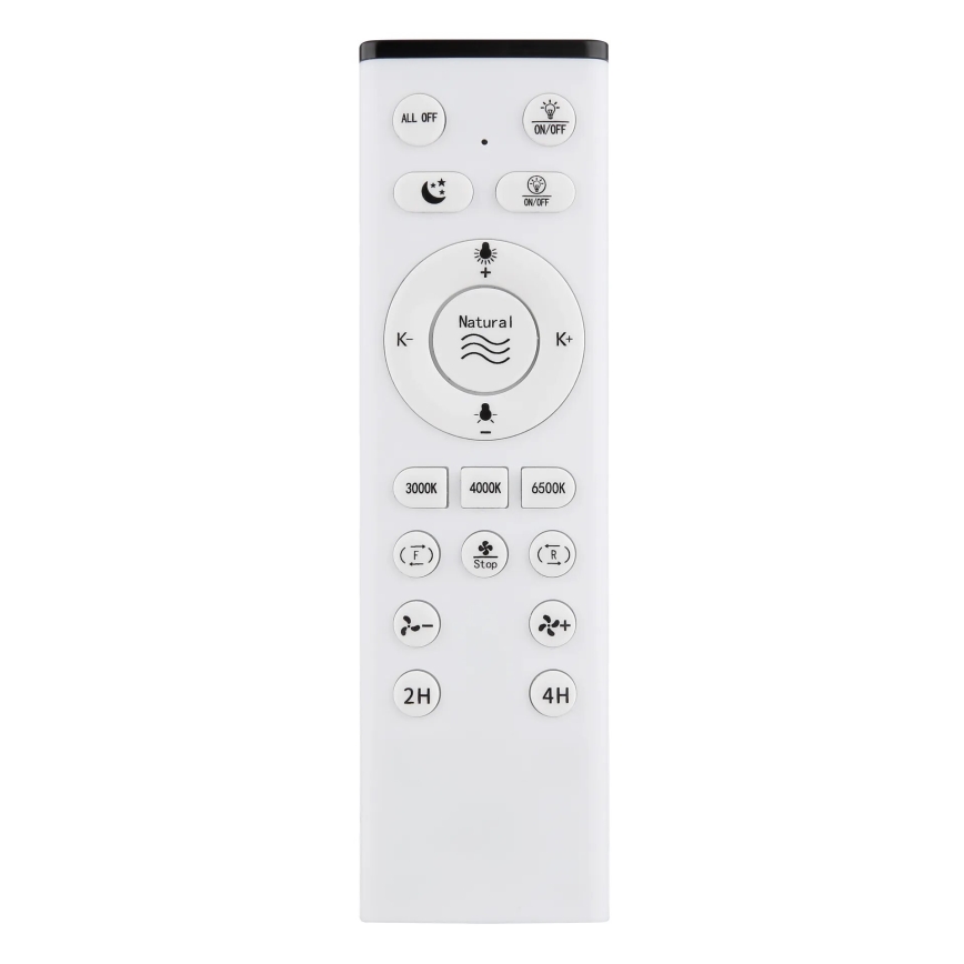 Globo - Ventoinha de teto LED com regulação LED/45W/230V 3000-6500K + comando