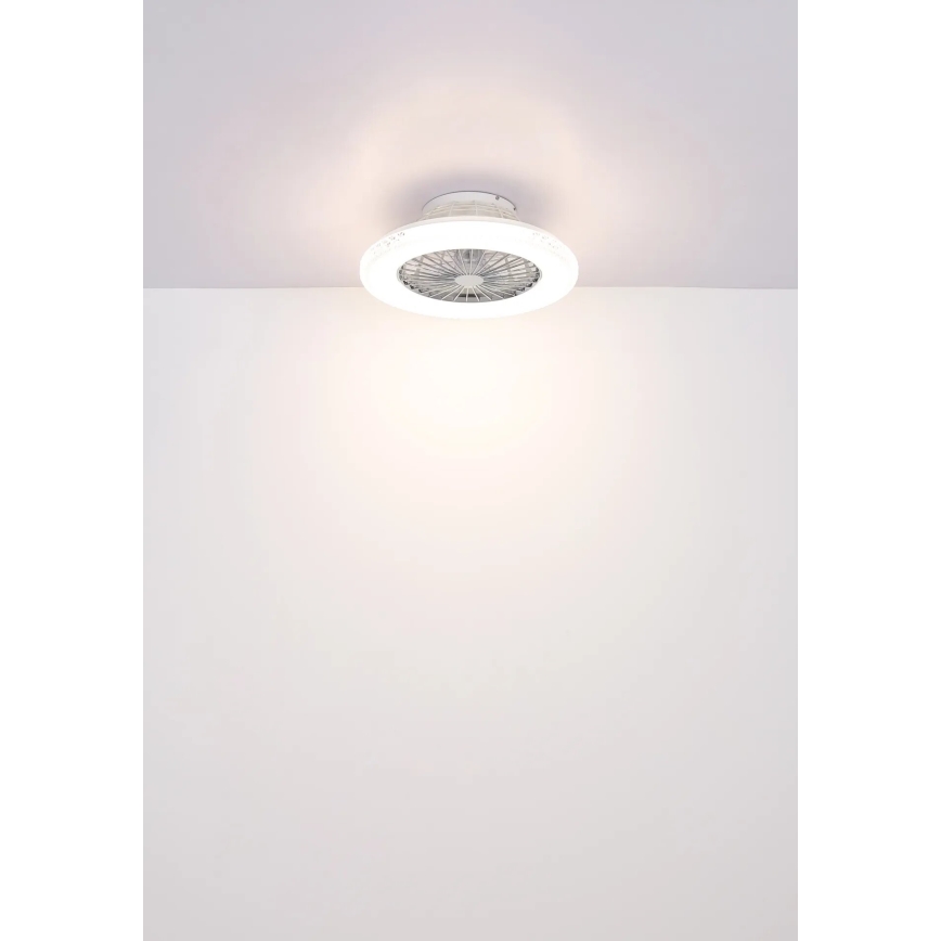 Globo - Ventoinha de teto LED com regulação LED/40W/230V 3000-6500K + comando