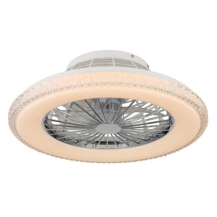 Globo - Ventoinha de teto LED com regulação LED/40W/230V 3000-6500K + comando