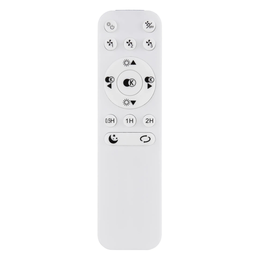 Globo - Ventoinha de teto LED com regulação LED/40W/230V 3000-6500K + comando