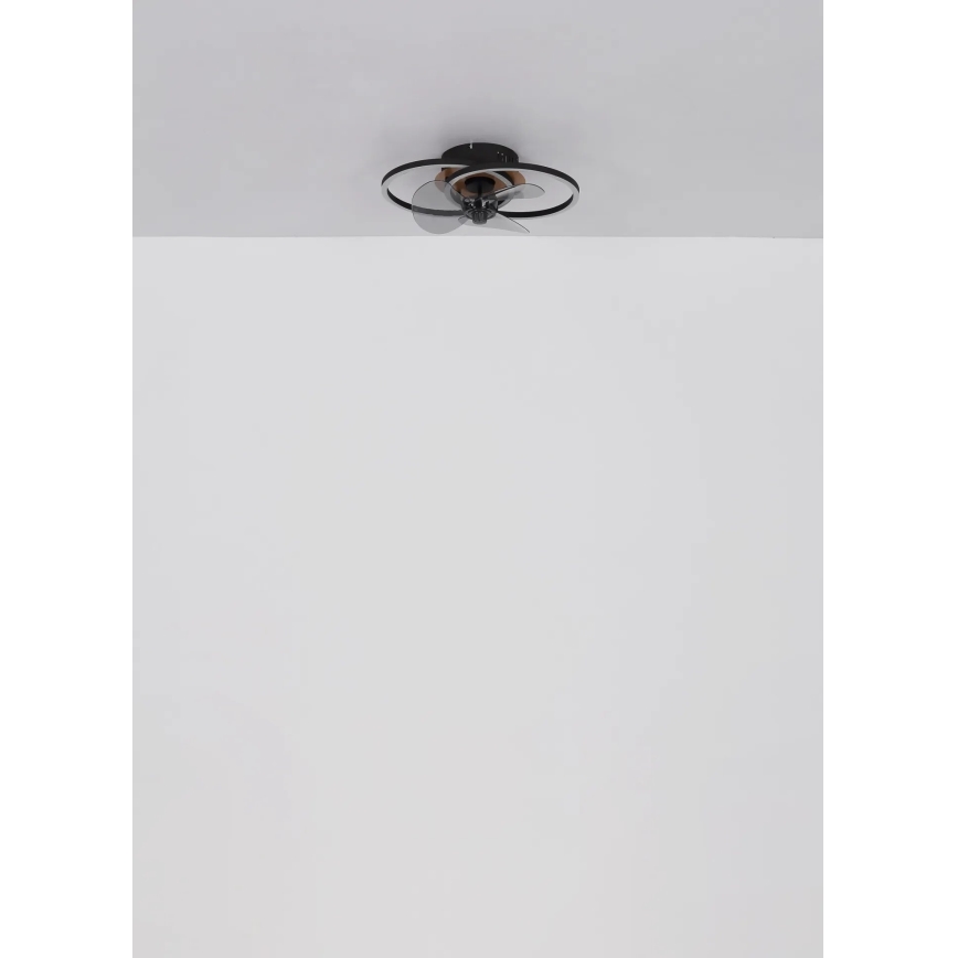Globo - Ventilador de teto LED regulável LED/24W/230V 2700-6500K + controlo remoto