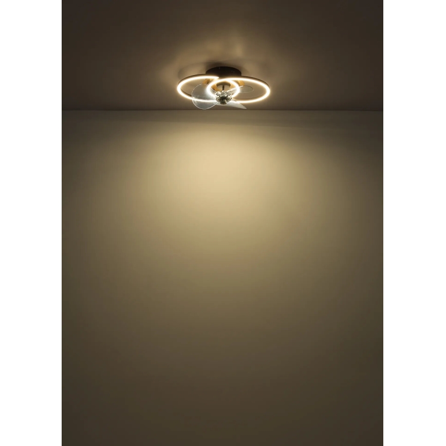 Globo - Ventoinha de teto LED com regulação LED/24W/230V 2700-6500K + comando