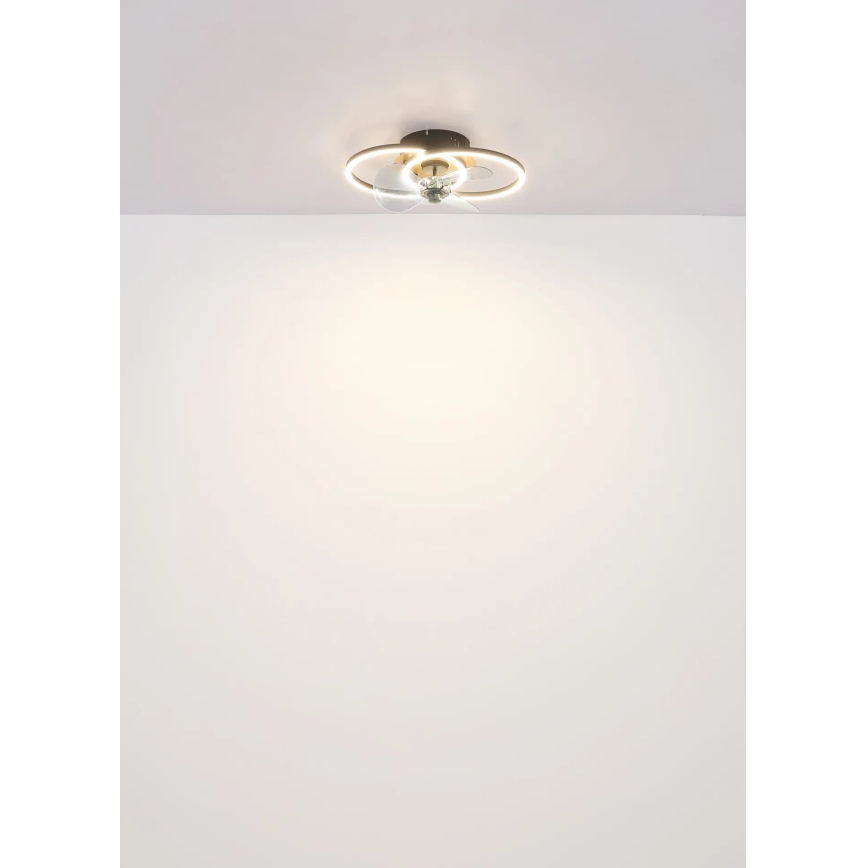 Globo - Ventoinha de teto LED com regulação LED/24W/230V 2700-6500K + comando